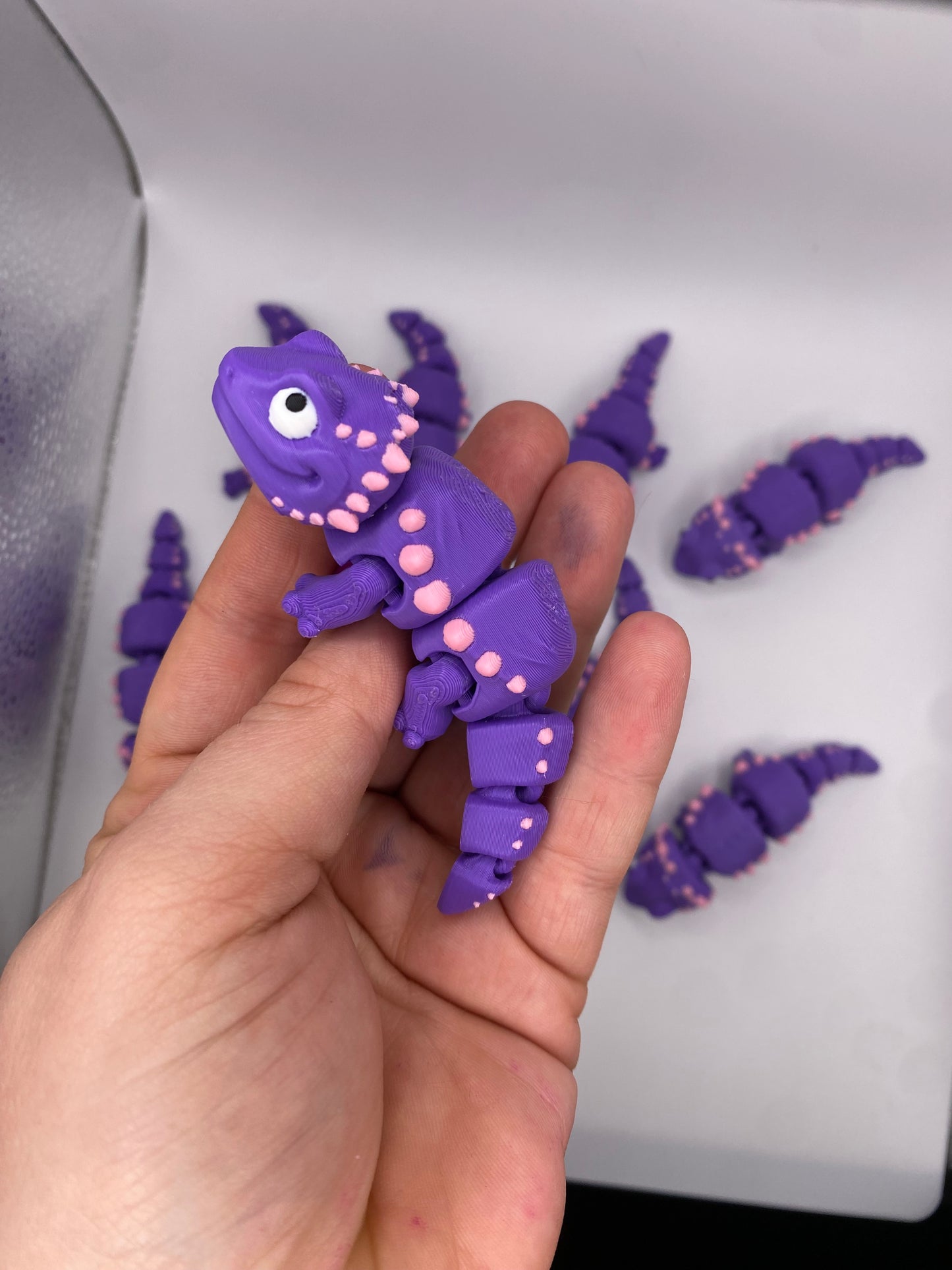 3D Mini Bearded Dragon Fidget Toy