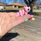 3D Light Pink Triceratops Fidget Toy (RTS)