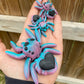 3D Heart Spider Fidget Toy (RTS) (Coral/Teal)
