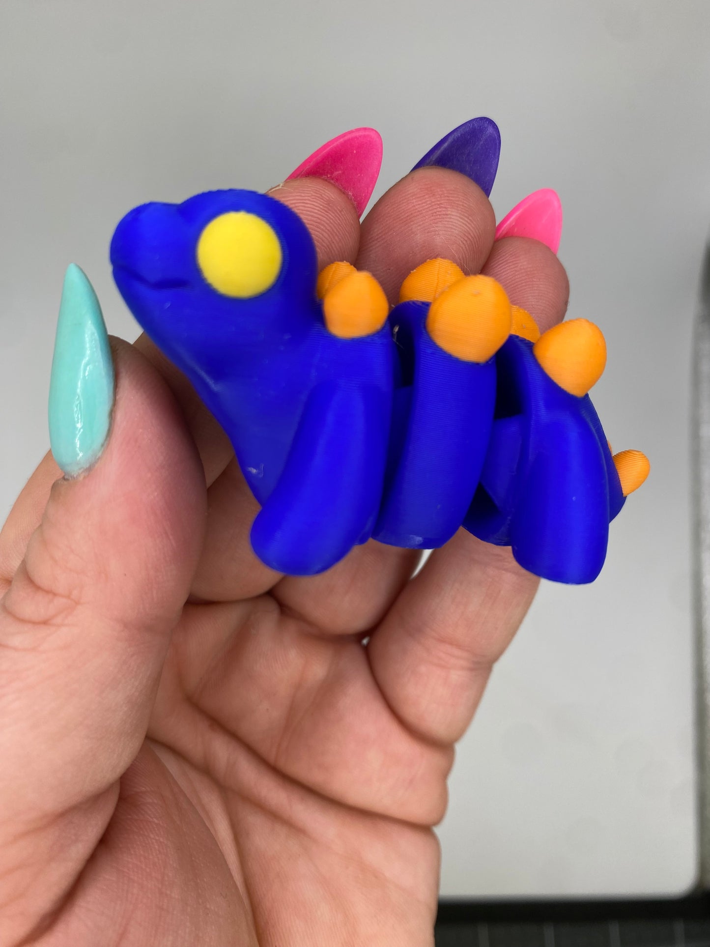3D Chunky Stegosaurus Dino Fidget Toy (RTS)