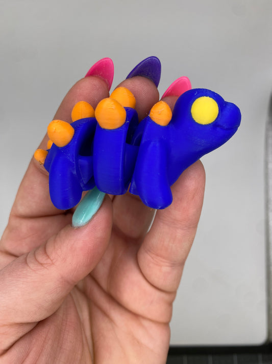 3D Chunky Stegosaurus Dino Fidget Toy (RTS)