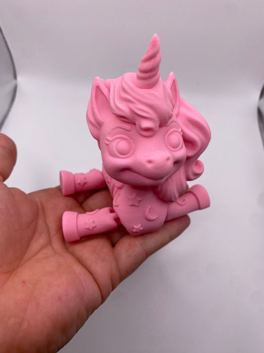 3D Unicorn Fidget Toy (Custom Color)