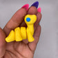 3D Yellow Long Neck Dino Fidget Toy (RTS)
